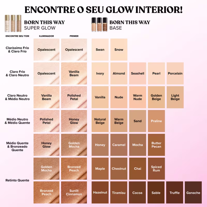 Too Faced Born This Way Super Glow Honey Glow - Iluminador Líquido Multifuncional 30ml