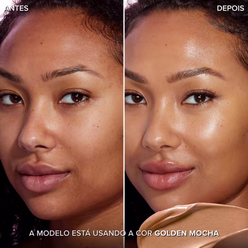 Too Faced Born This Way Super Glow Golden Mocha - Iluminador Líquido Multifuncional 30ml