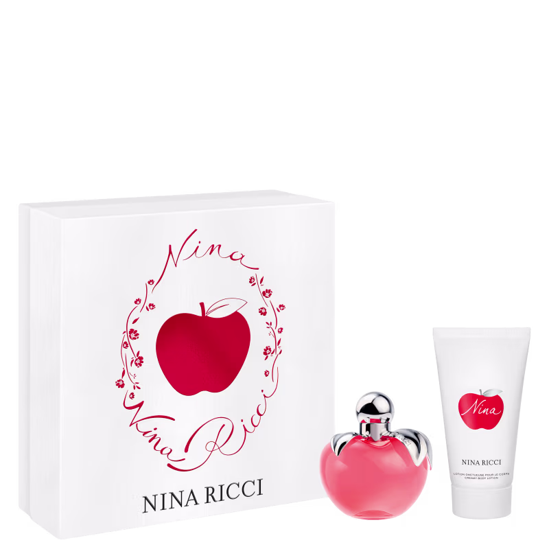 Conjunto Nina Nina Ricci Feminino - Perfume Eau de Toilette 50ml + Body Lotion 75ml