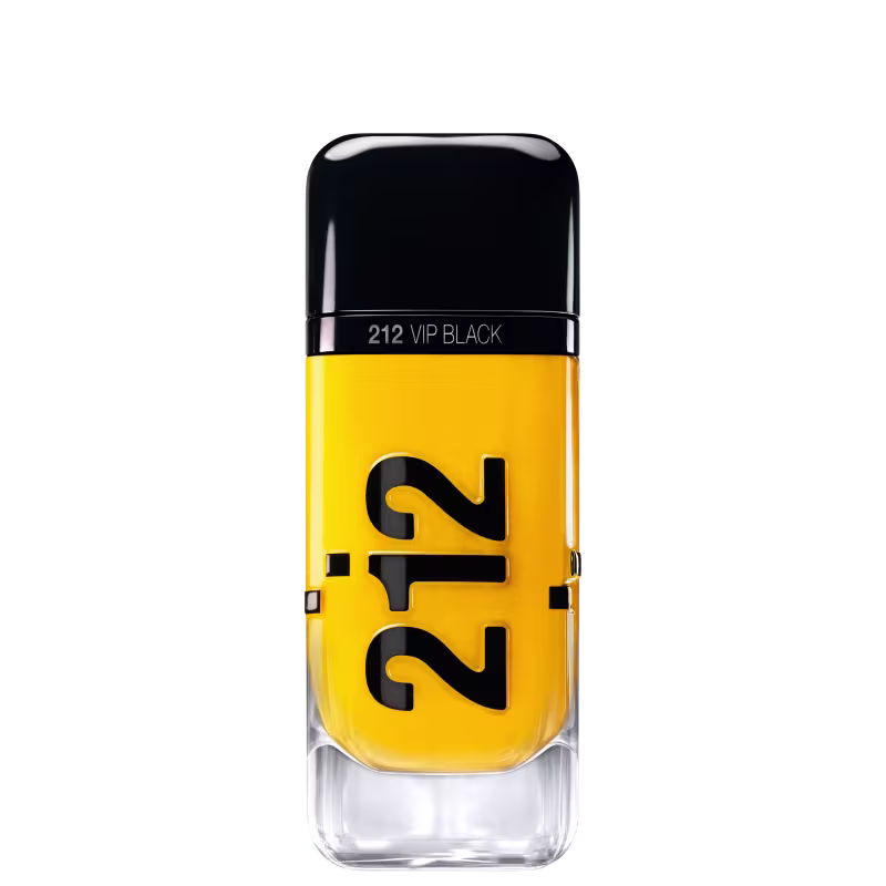 Perfume 212 VIP Black 212 Cab Edição Limitada Carolina Herrera Masculino, 100ml.