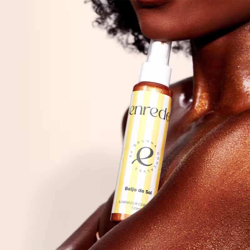 Enredo By Brunna Gonçalves Beijo de Sol - Iluminador Corporal 120ml