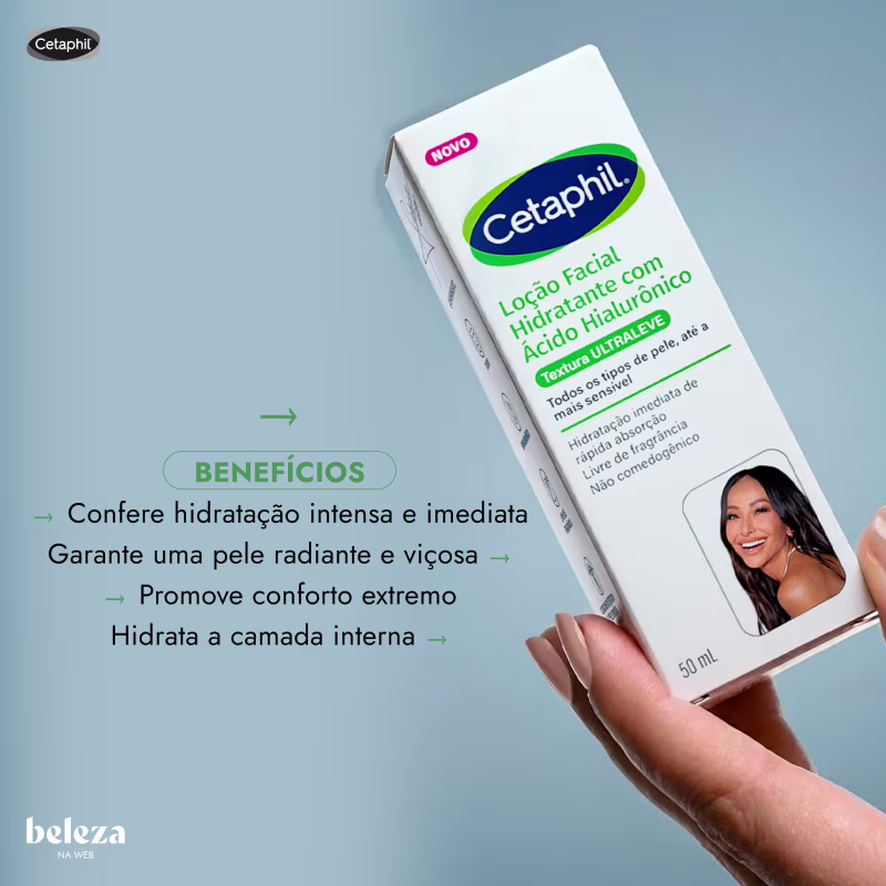 Benefícios
Confere hidratação intensa e imediata
Garante uma pele radiante e viçosa
Promove conforto extremo
Hidrata a camada interna
