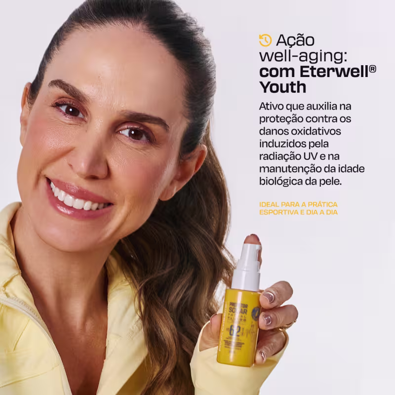 Pink Cheeks by Manu Cit FPS 62 FPUVA 35 Cor 50 - Protetor Solar Facial Fluido 30ml
