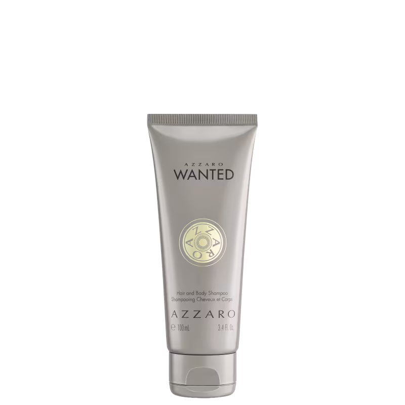 Conjunto The Most Wanted Azzaro Masculino - Perfume Eau de Parfum Intense 100ml + Hair Gel 75ml + Travel Size 10ml