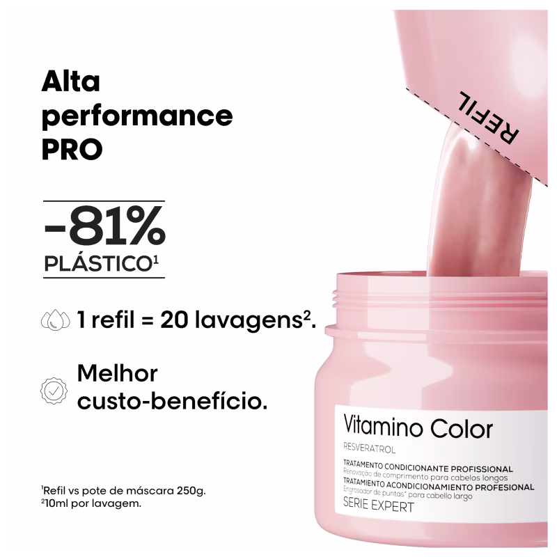 L'Oréal Professionnel Serie Expert Vitamino Color Refil - Máscara Capilar 200g
