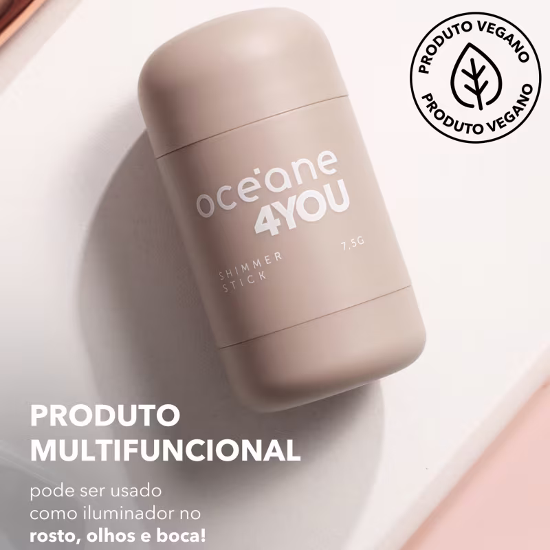 Océane Shimmer Stick 4 You Iced Pearl - Iluminador em Bastão 7,5g