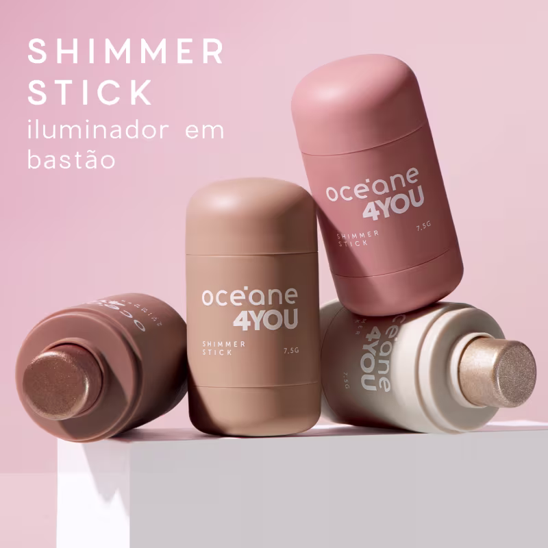 Océane Shimmer Stick 4 You Iced Pearl - Iluminador em Bastão 7,5g