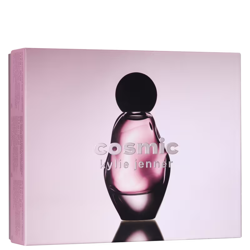 Conjunto Cosmic Kylie Jenner Feminino - Perfume Eau de Parfum 100ml + Body Lotion 75ml + Travel Size 10ml