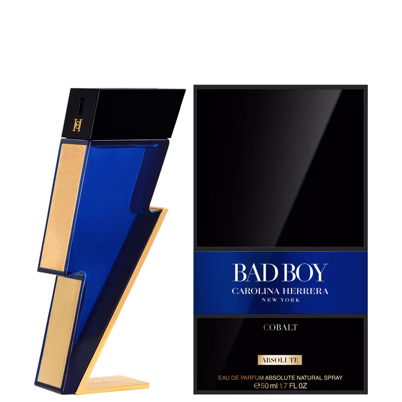 Bad Boy Cobalt Absolute Carolina Herrera Eau de Parfum - Perfume Masculino 50ml