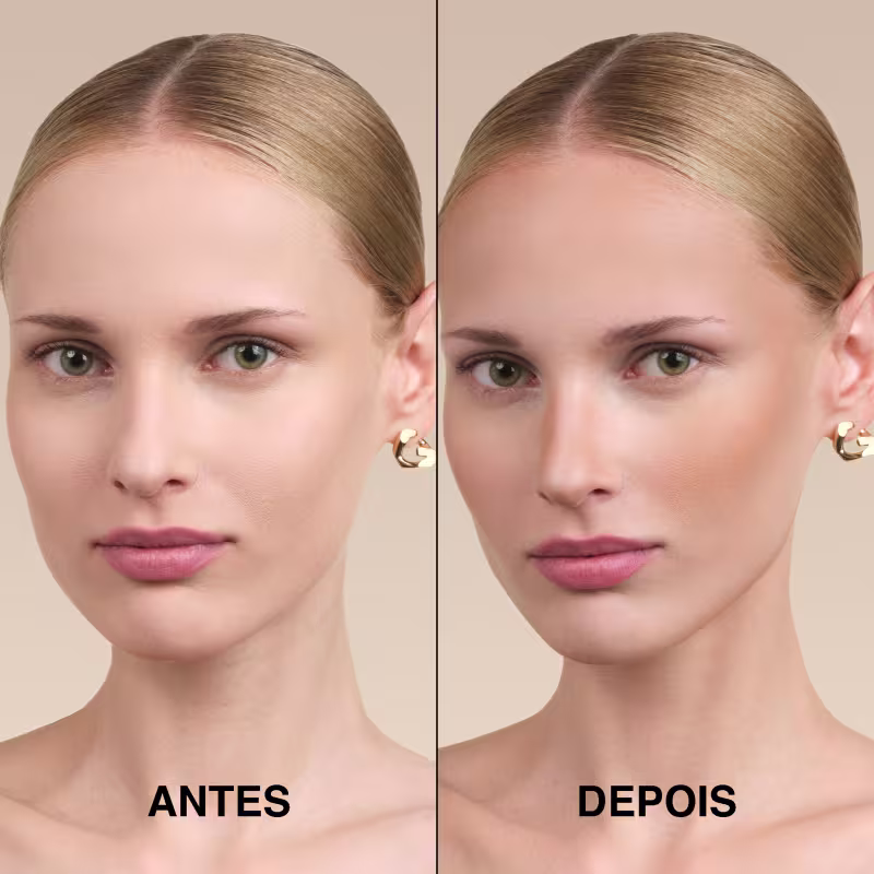 Antes e depois do uso
