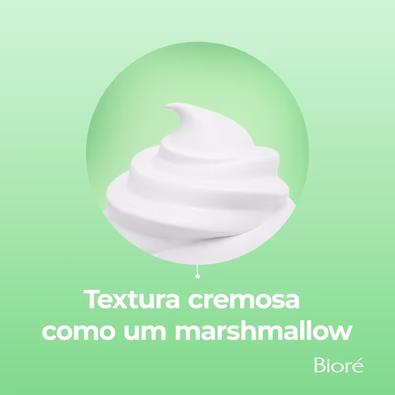 Bioré Marshmallow Whip Facial Acne Care - Sabonete Líquido Facial 150ml