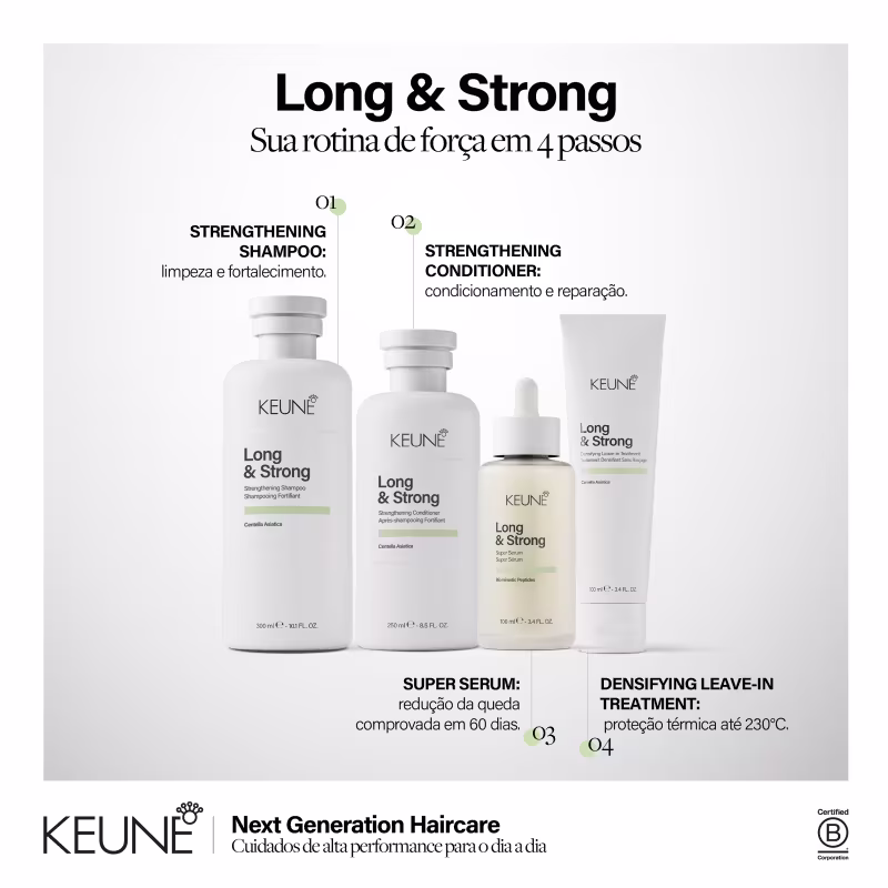 Keune Long & Strong - Shampoo 300ml