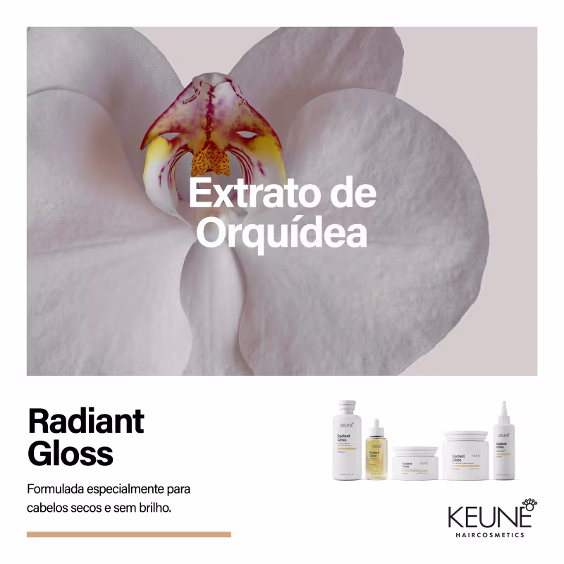 Keune Illume Infusion Radiant Gloss - Óleo Capilar com Proteção Térmica 100ml