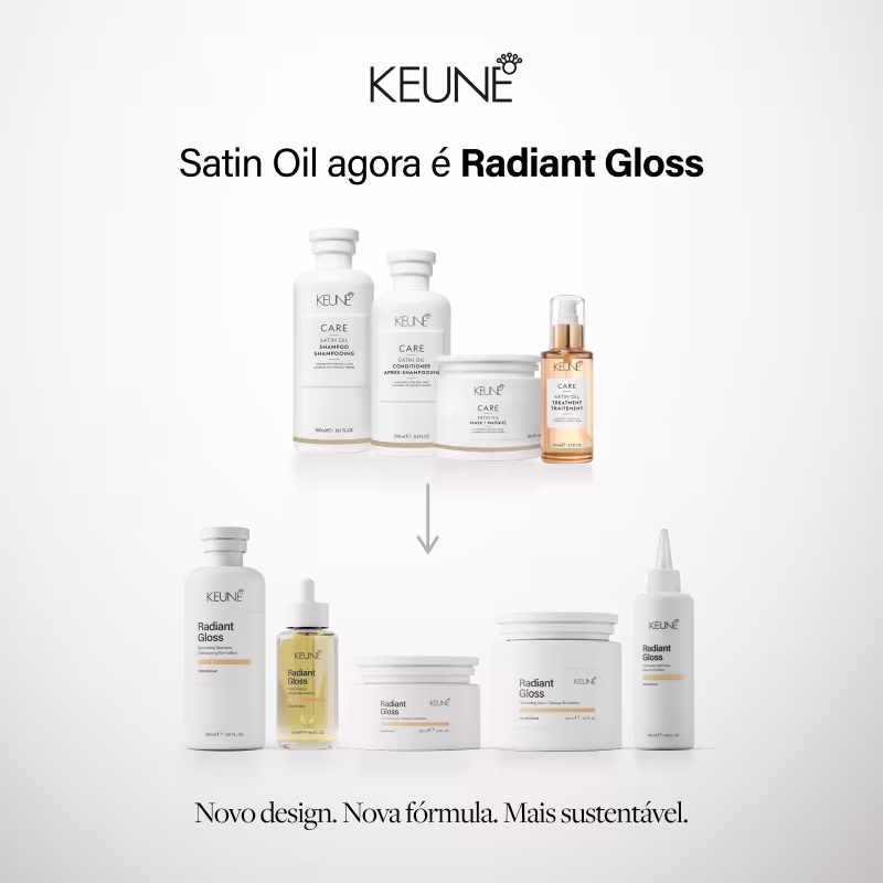 Keune Illume Infusion Radiant Gloss - Óleo Capilar com Proteção Térmica 100ml