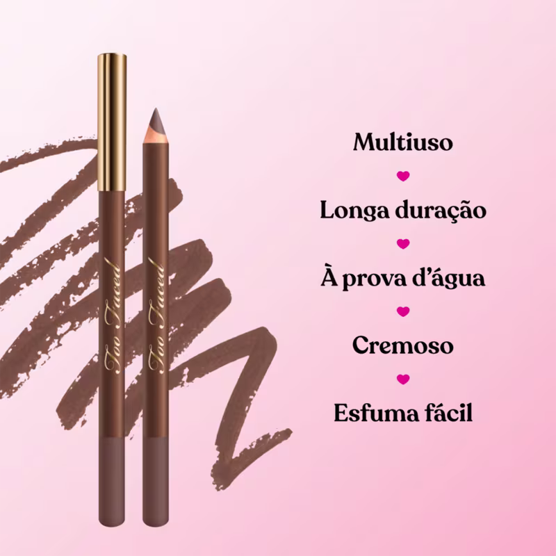 Too Faced Chocolate Soleil Caramel - Lápis Multifuncional 1,6g