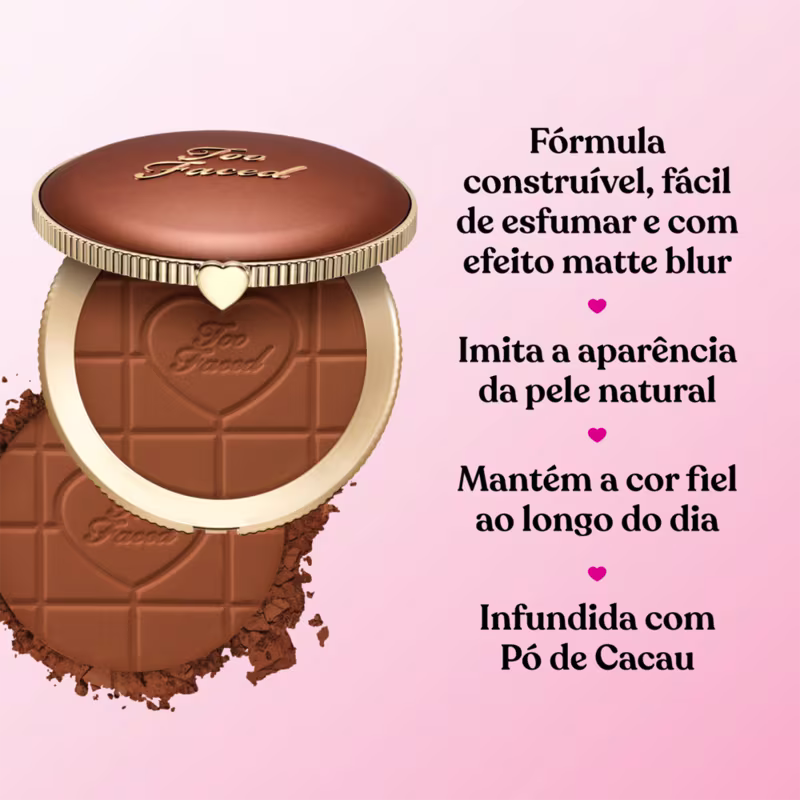 Too Faced Chocolate Soleil Caramel - Bronzeador em Pó Matte 8g
