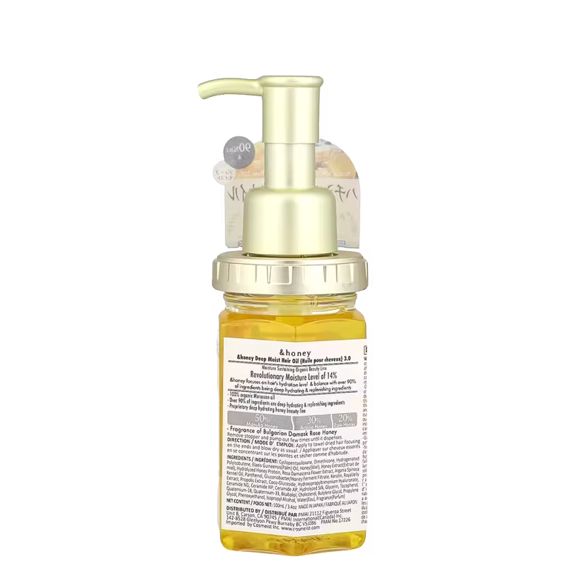 Sérum Capilar &honey Deep Moist Hair Oil 3.0 de 100ml