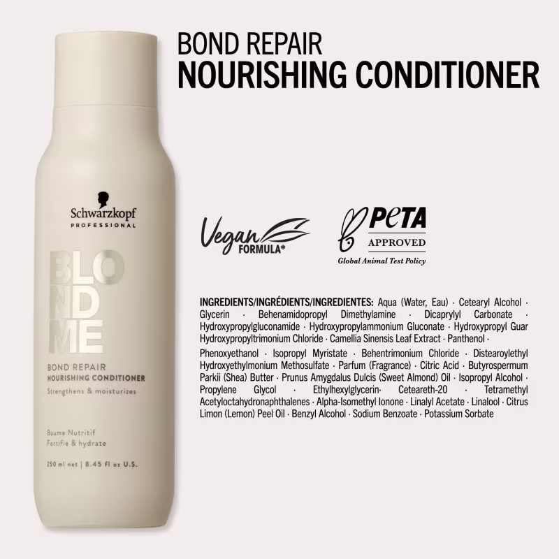 Schwarzkopf Professional BlondMe Bond Repair Nourishing Conditioner - Condicionador 1L
