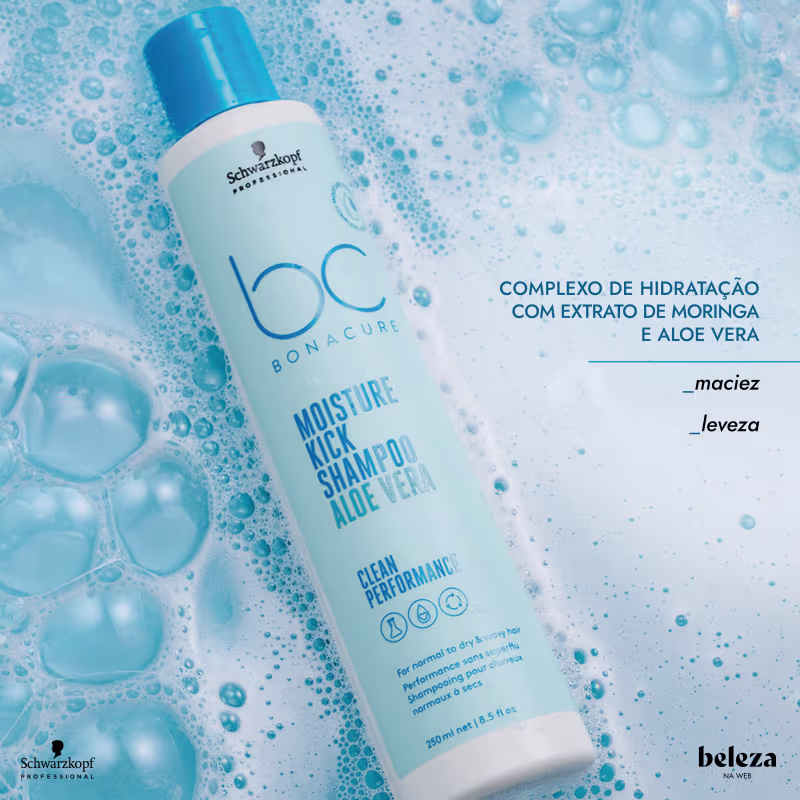 Schwarzkopf Professional BC Bonacure Moisture Kick Aloe Vera - Shampoo 250ml
