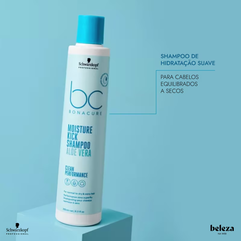 Schwarzkopf Professional BC Bonacure Moisture Kick Aloe Vera - Shampoo 250ml