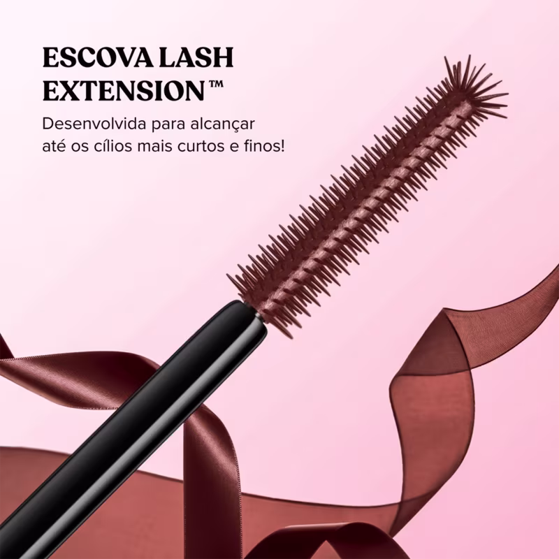 ESCOVA LASH EXTENSION™
Desenvolvida para alcançar até os cílios mais curtos e finos!