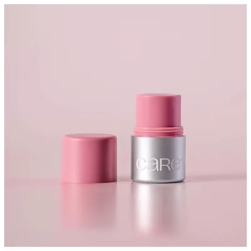 Embalagem aberta do esfoliante labial CARE Natural Beauty Silky Lips Rose Scrub.