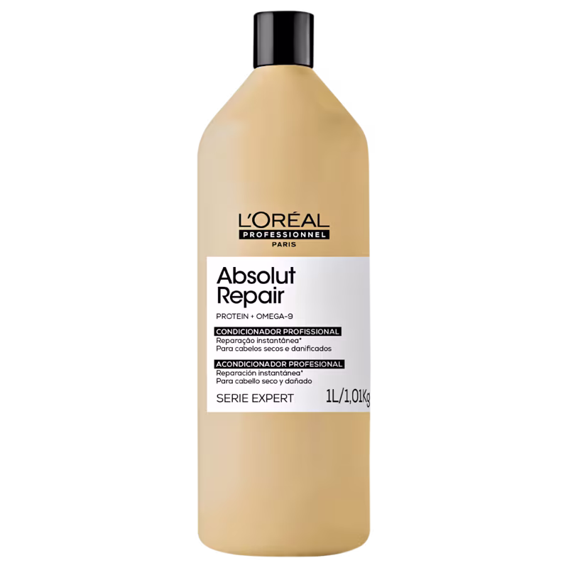 Condicionador L'Oréal Professionnel Serie Expert Absolut Repair Omega-9 + Protein Refil de 1L