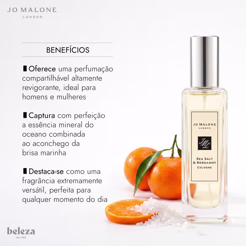 Perfumação compartilhável altamente revigorante, ideal para homens e mulheres
Captura com perfeição a essência mineral do oceano combinada ao aconchego da brisa marinha
Fragrância extremamente versátil, perfeita para qualquer momento do dia
