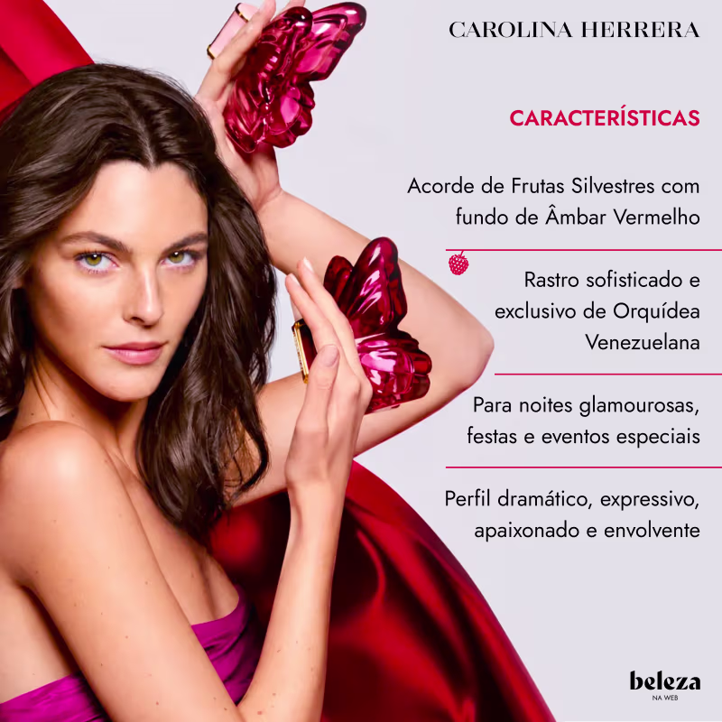 La Bomba Intensa Carolina Herrera Eau de Parfum Intensa Recarregável - Perfume Feminino 50ml