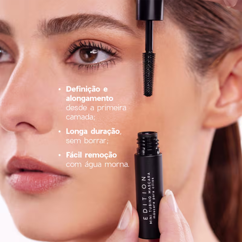 Océane Edition Mini Tubing Mascara Black - Máscara para Cílios 4g