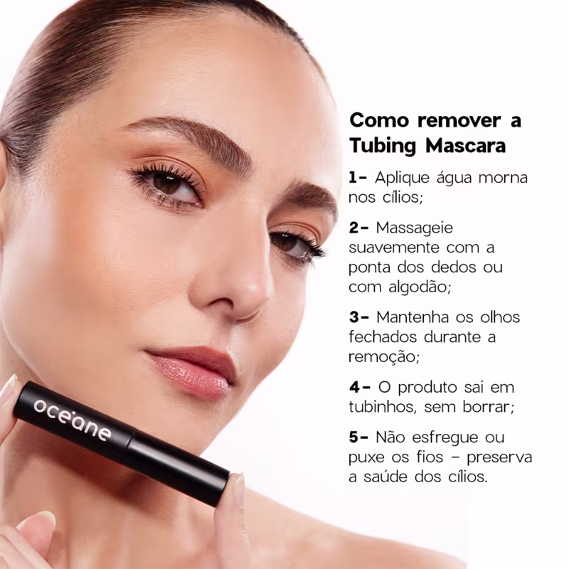 Océane Edition Mini Tubing Mascara Black - Máscara para Cílios 4g