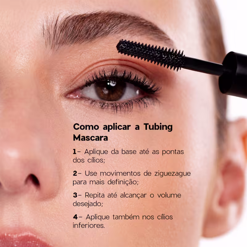 Océane Edition Mini Tubing Mascara Black - Máscara para Cílios 4g