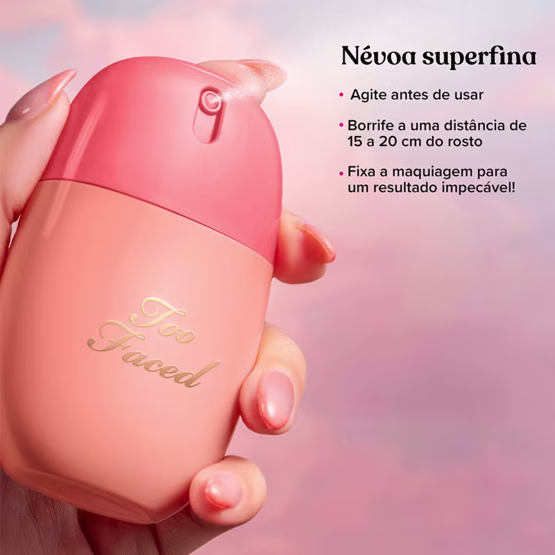 Too Faced Peach Collection Mist Hydrating Setting Spray - Spray Fixador de Maquiagem 50ml