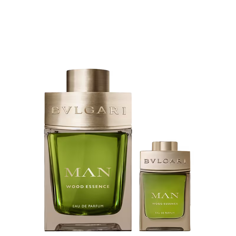 Conjunto Man Wood Essence Bvlgari Masculino - Eau de Parfum 100ml + Eau de Parfum 15ml