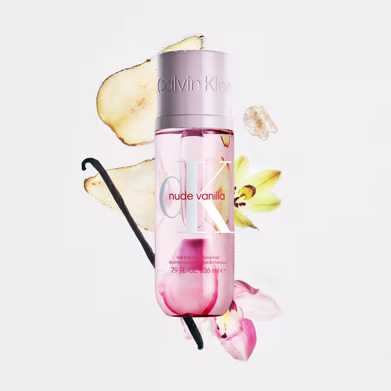 Spray Corporal e Capilar Calvin Klein CK Nude Vanilla Body Mist, 236ml.