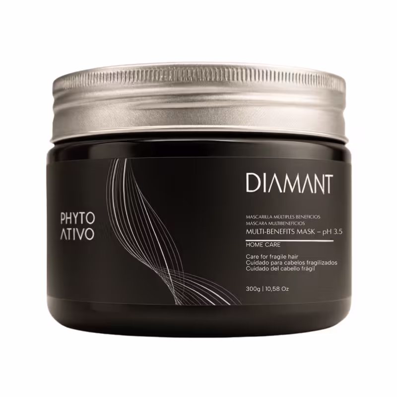 Máscara Diamant Reestruturação e Reconstrução Phyto Ativo 300g