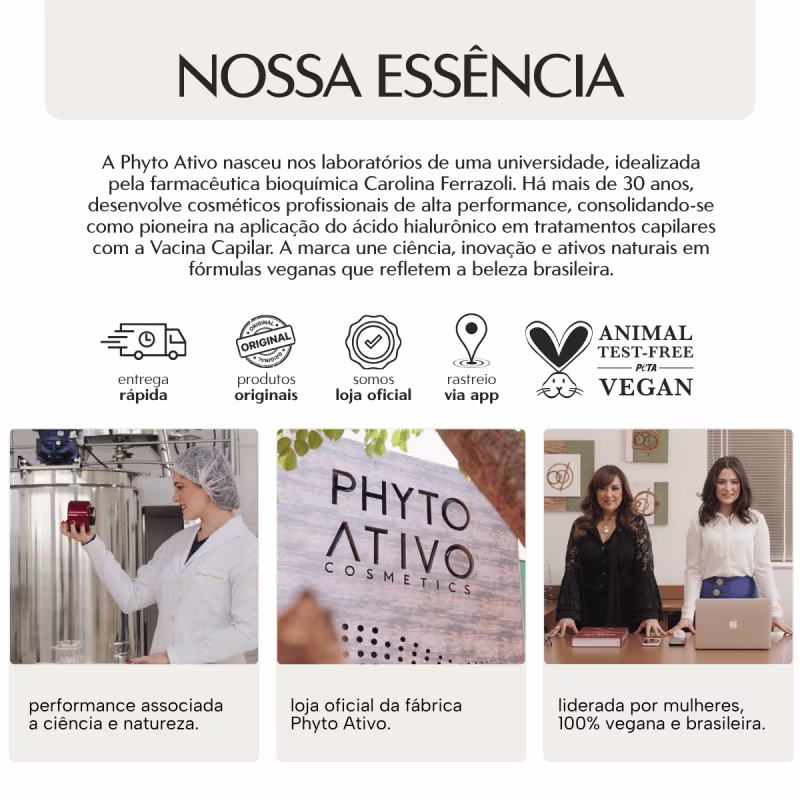 Máscara Diamant Reestruturação e Reconstrução Phyto Ativo 300g