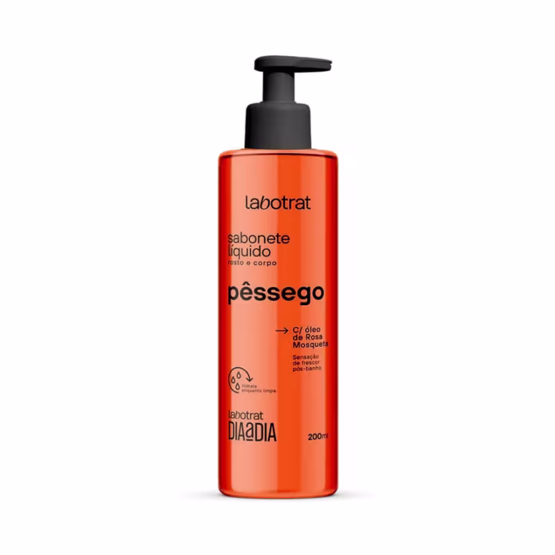Sabonete Líquido - Labotrat 190ml Fragância Pessêgo