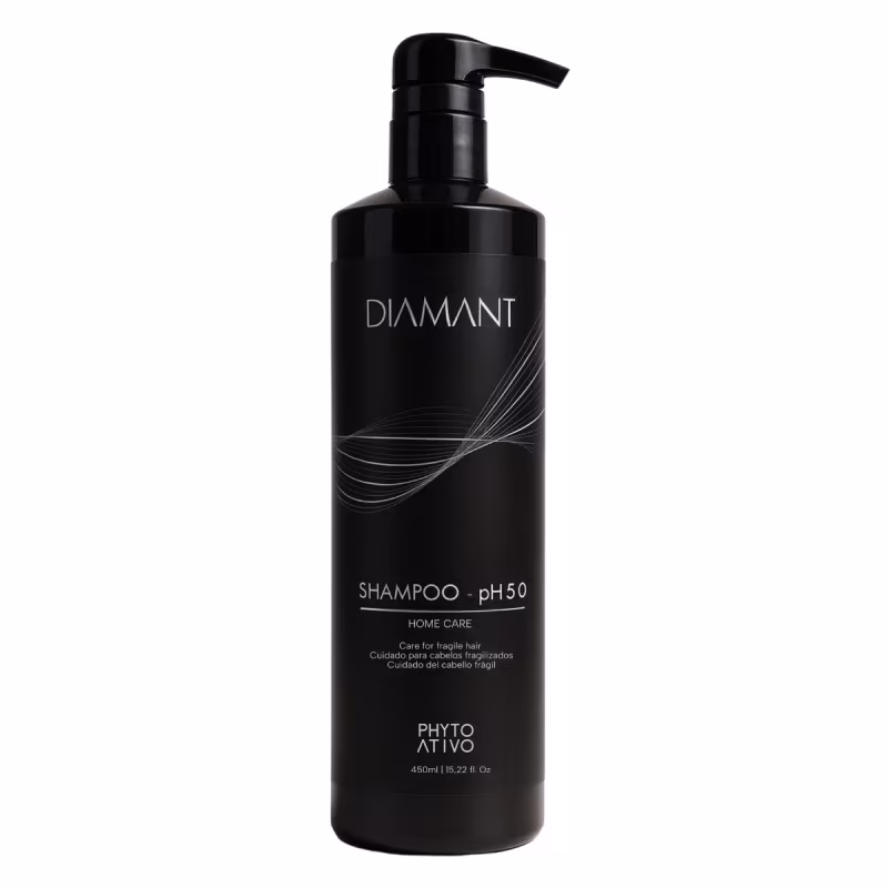 Shampoo Diamant Reestruturação e Reconstrução Phyto Ativo 450ml
