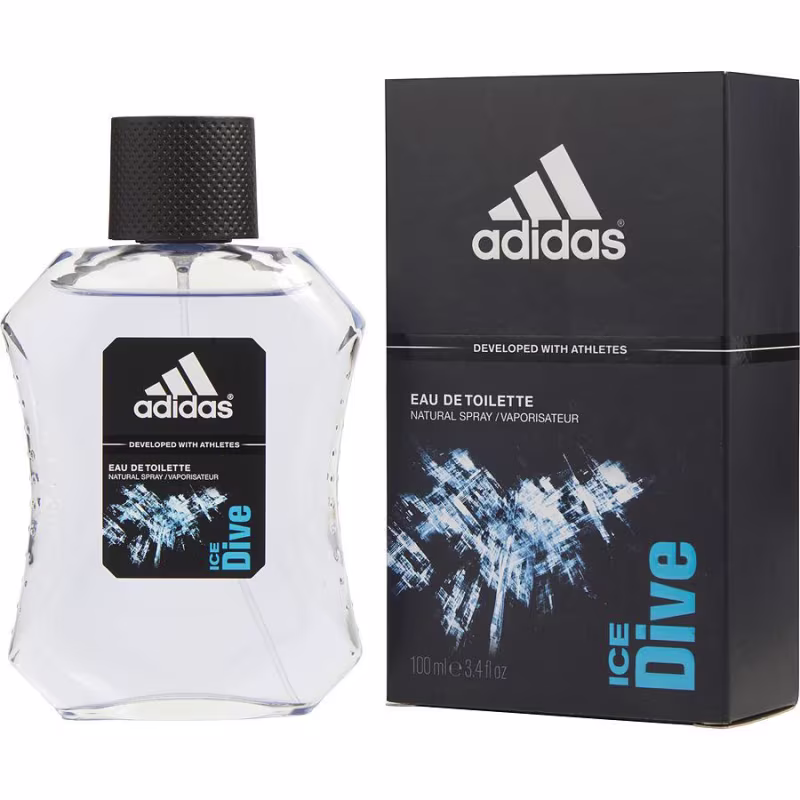 Perfume Masculino Adidas Ice Dive Adidas Eau De Toilette Spray 100 Ml (Developed With Athletes)
