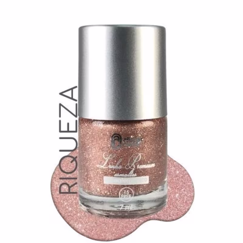 Esmaltes Hipoalergênicos Premium 15 Free 7ml Allergic Center Cor:Riqueza