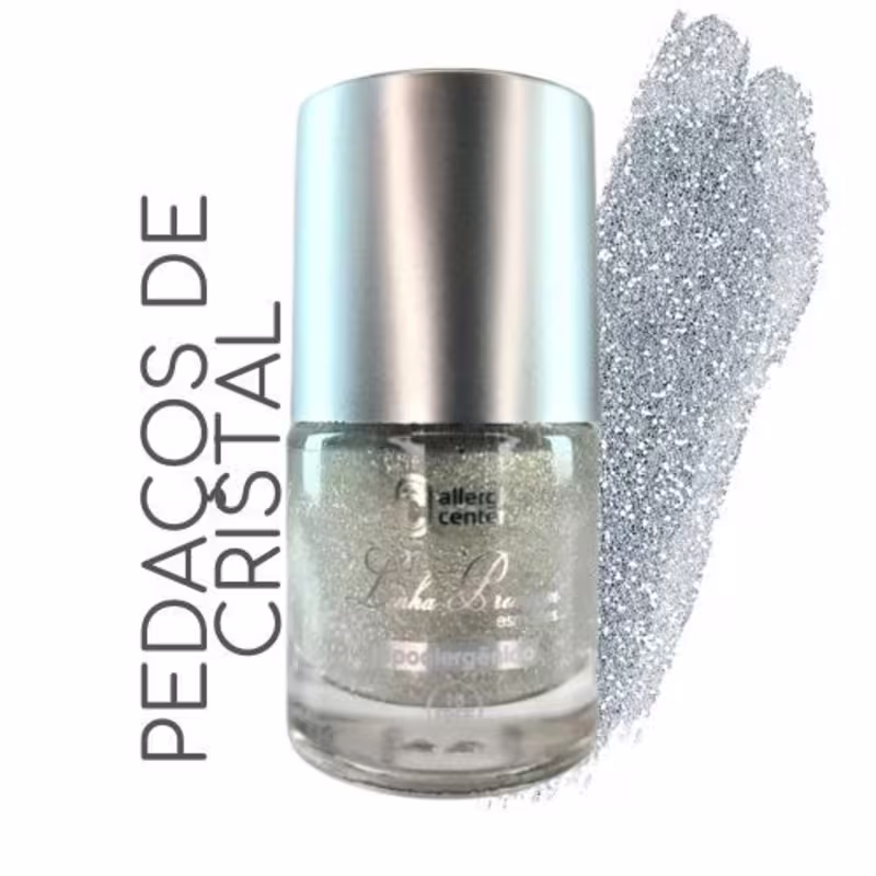 Esmaltes Hipoalergênicos Premium 15 Free 7ml Allergic Center Cor:Pedaços de Cristal
