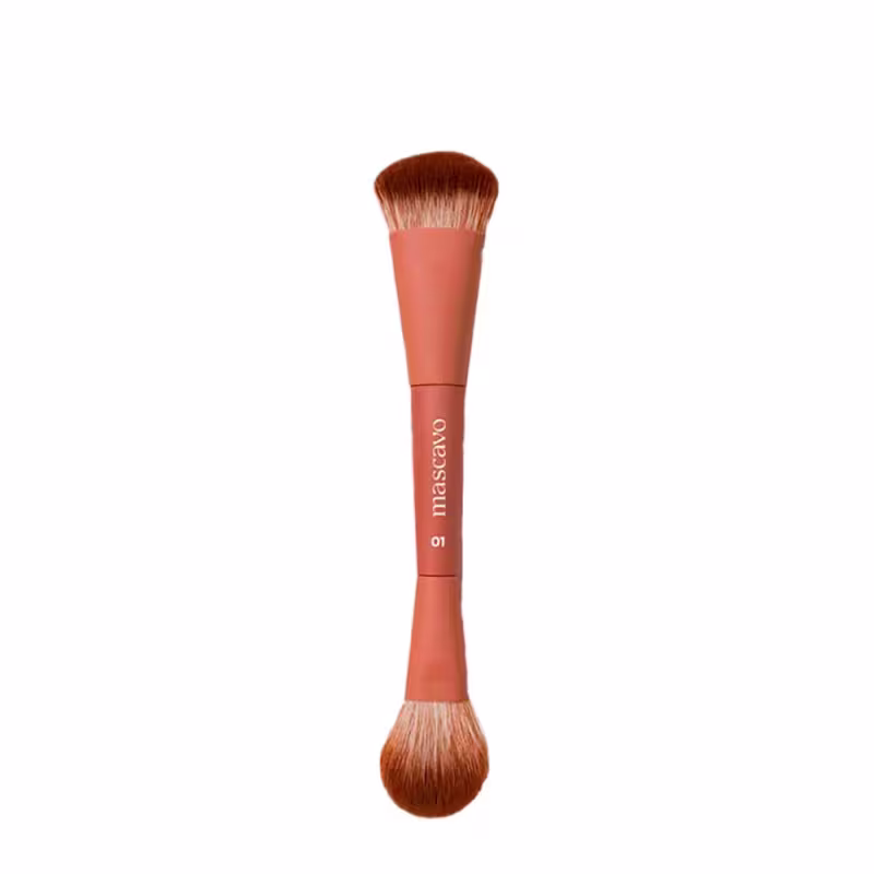 Kit Mascavo Pro Series Pincel de Maquiagem Duplo - 2 Unidades