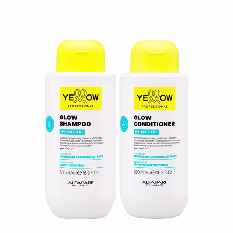 Kit Yellow Professional Hydra Care Shampoo 500ml + Condicionador 500ml