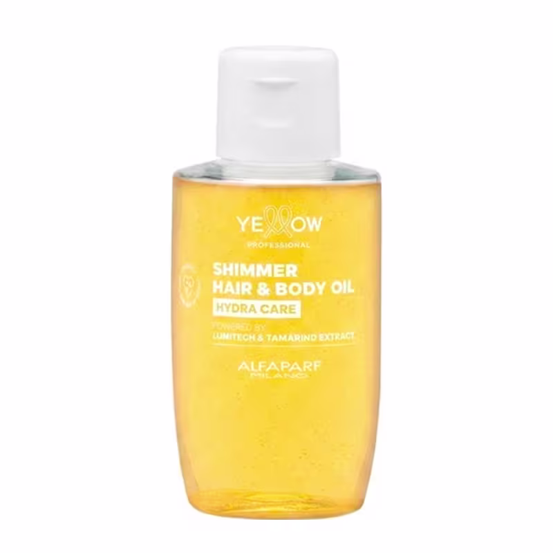Kit Yellow Professional Hydra Care Shampoo 500ml+Condicionador 500ml+Óleo Capilar E Corporal 100ml