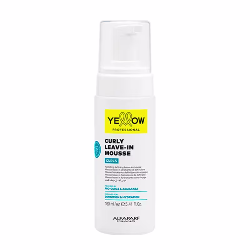 Kit Yellow Professional Hydra Care Shampoo 500ml + Condicionador 500ml + Leave-In Em Mousse 160ml