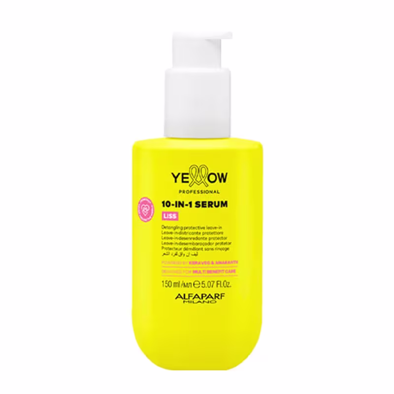 Kit Yellow Professional Liss Shampoo 500ml + Condicionador 500ml + Máscara 500ml