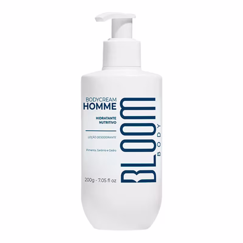 Bloom Body Cream Homme - Desodorante Hidratante 200g