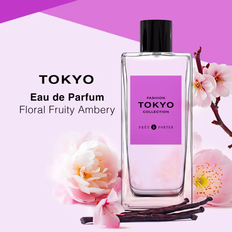 Prêt À Porter Fashion Collection Tokyo Eau de Parfum - Perfume Feminino 100ml