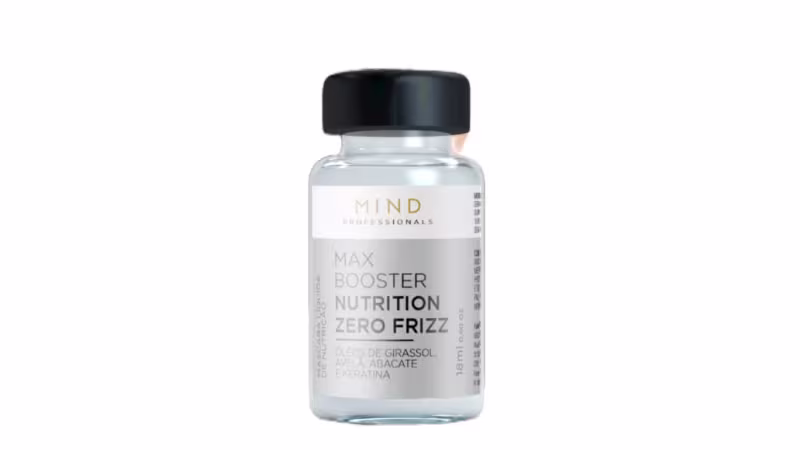 Mascara Liquida de Nutricao- Max Booster Nutrition Zero Frizz - MIND - 18ml